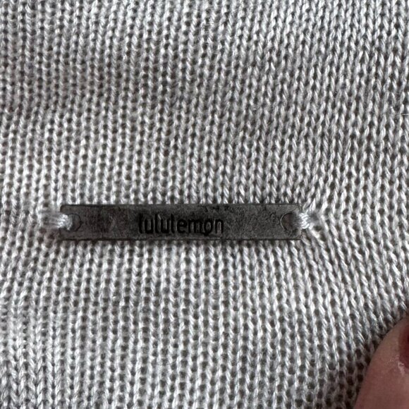 Lululemon Express Yourself Wrap Cardigan Size 4 balletcore dance oversized gray - Picture 4 of 8